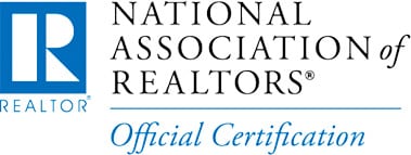 National Association of Realtors Official Certification.